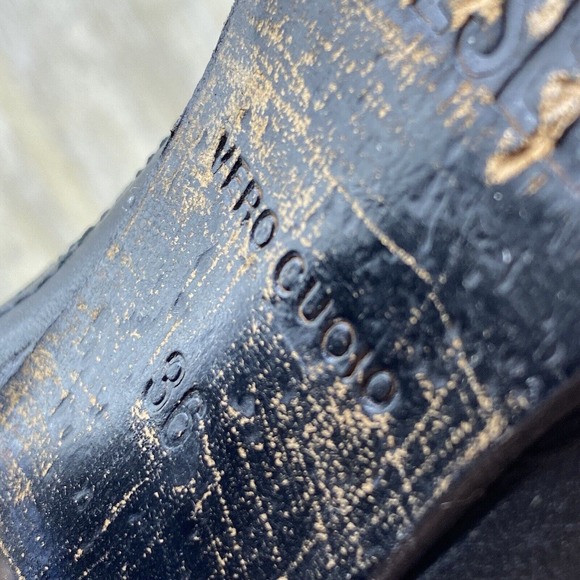 Diesel Womens Guadalupy Ankle‎ Boots Womens US 6 Black Leather Booties EU 36 - Picture 9 of 11